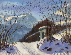 Winter Im Schwarzwald by Hermann Dischler