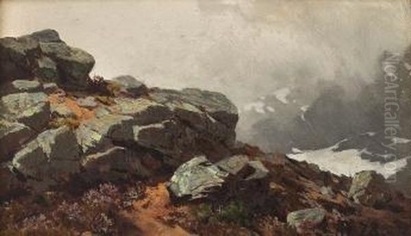 Hoyfjellslandskap 1878 - view 1