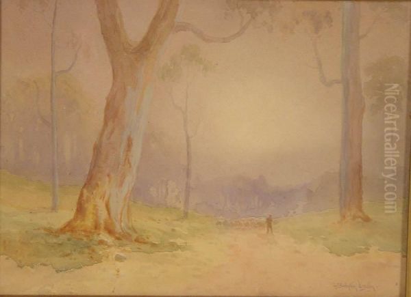 Shepherd & Sheep - view 1