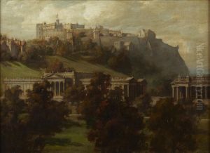 Princes Street Gardens Looking West To The National Gallery Andcastle Princes Street Gardens Looking West To The National Gallery Andcastle