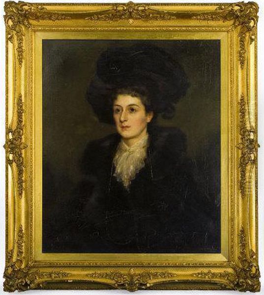 Scottish Painter Portrait Of Janet Weatherhead - view 1