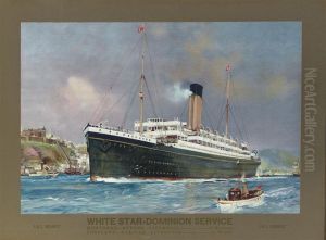 R.m.s. Laurentic by Charles Dixon