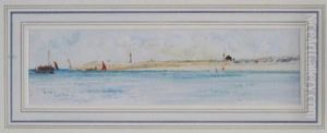 Off Hayling by Charles Edward Dixon