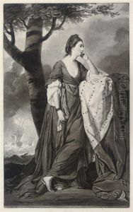 After Sir Joshua Reynolds, P.r.a.
Her Grace Mary Duchess Of Ancaster And Kesteven by John Dixon