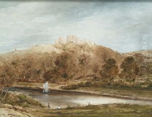 Goodrich Castle On The Wye by Otto Murray Dixon