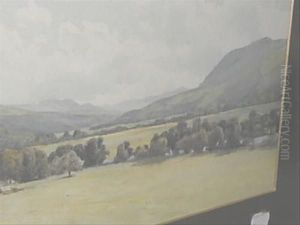 Tummel Valley From Dundarach by Percy Dixon