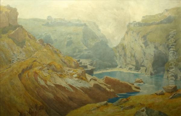 King Arthur'scastle, Tintagel - view 1