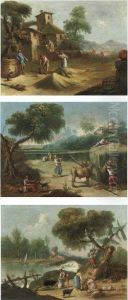 Scene Contadine by Antonio Diziani