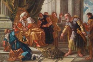 Moses Und Aaron Vor Dempharao