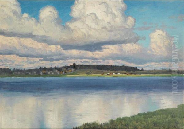 Landscape With Lake - view 1