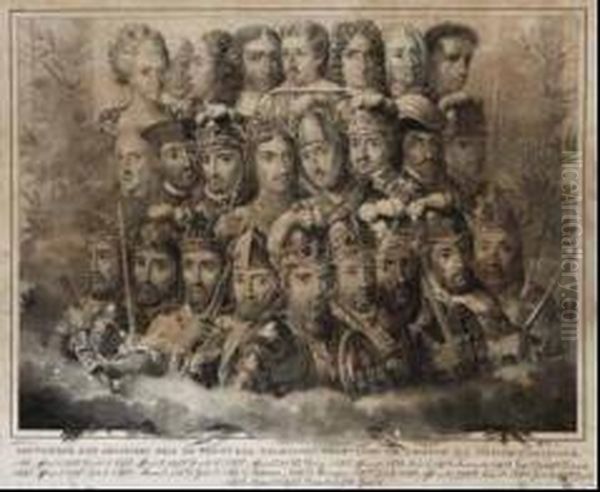 "apoteose Dos G Enhores Reis De Portugal Falecidos E Levados Ao Templo Da D Imortalidade, De D. Afonso Henriques A D. Joao Vi" - view 1