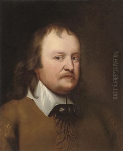 Portrait Of A Gentleman, Bust-length, In A Taupe Coat And Whitecollar