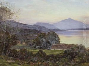 Highland Landscape by Alexander Brownlie Docharty