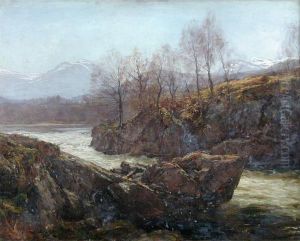 Springtime In The Highlands by Alexander Brownlie Docharty