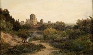 Pembrocke Castle; North West by Mark Edwin Dockree