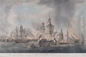 Victory Of Trafalgar In The Van by Robert Dodd