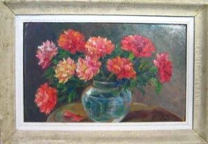 Bouquet De Dahlias by Elisabeth Dodel-Faure