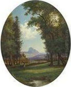A View Of Bilina With Boren Hill