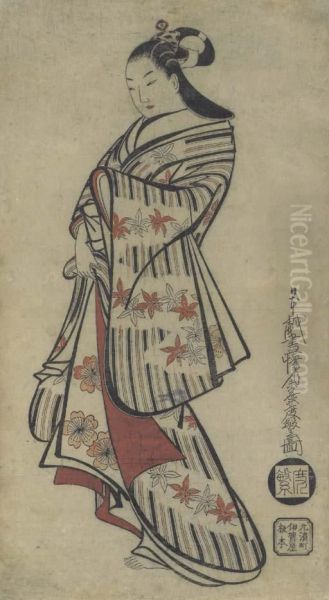 Standing Courtesan - view 1
