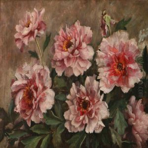 Pink Penoies by Augusta Dohlmann