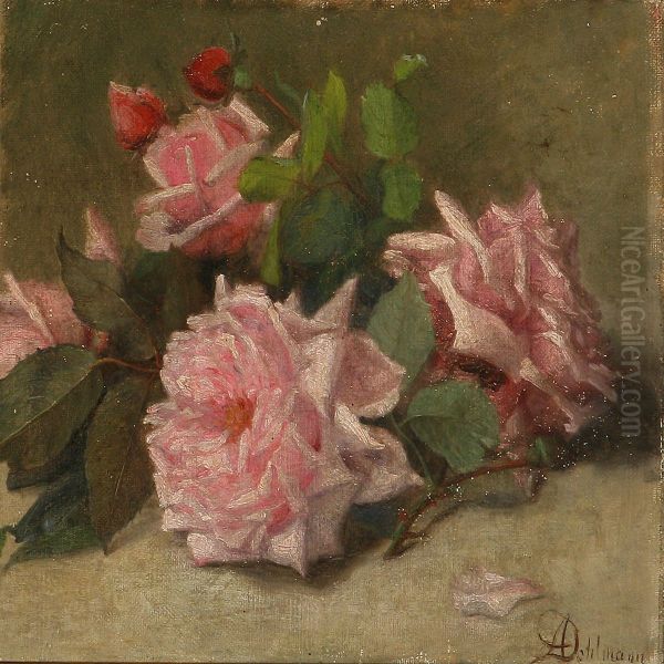 Pink Roses - view 1