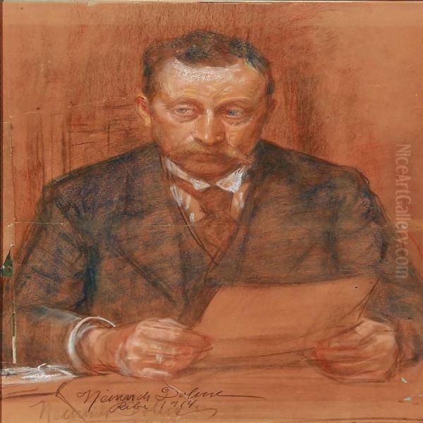 A Man With A Letter - view 1