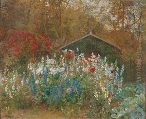 "gartenmotiv Aus Habichstein Nordbohmen" by Auguste Doll