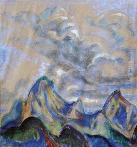 Sturmwolken by Eduard Dollerschell
