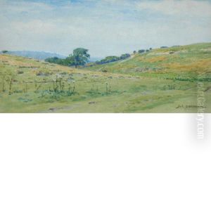 Field Landscape by John Charles Dollman