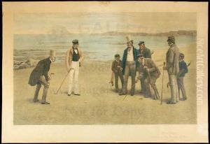 The Stymie, A Foursome At North Berwick In The Forties