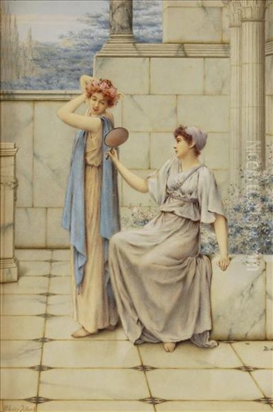 Classicalmaidens On A Terrace - view 1