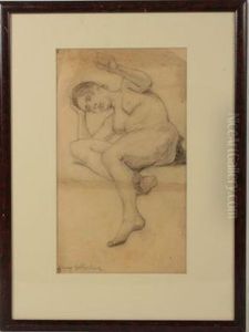 Frauenakt by Anny Dollschein