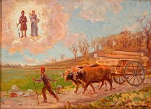 Ex-voto by Melchor Domenge Y Antiga