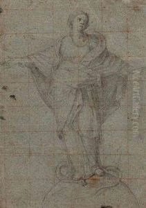 Maria Immaculata by Domenico Zampieri (Domenichino)