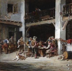 En La Posada (in The Tavern) by Francisco Domingo Marques