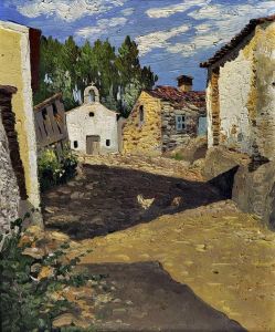Vista De Rua De Aldeia