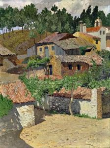 Vista De Aldeia by Jose Domingos Alvarez