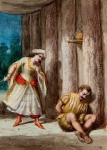 Mora Y Preso by Valeriano Dominguez Becquer