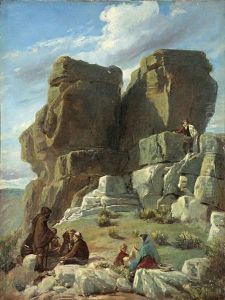 Escena Costumbrista by Valeriano Dominguez Becquer