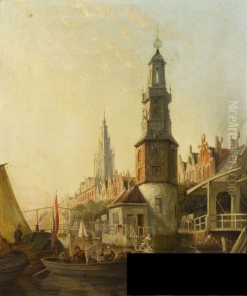 The Mont Allansch Tower, Amsterdam, Holland - view 1