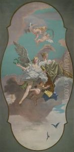 Der Triumph Der Tugend Und Des Ruhms by Ermenegildo Antonio Donadini