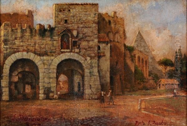 Porta San Paolo A Roma - view 1