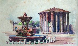 The Temple Of Vesta,
Rome by Stefano Donadoni