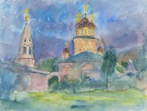 A Russian Orthodox Church by Andrew Benjamin Donaldson