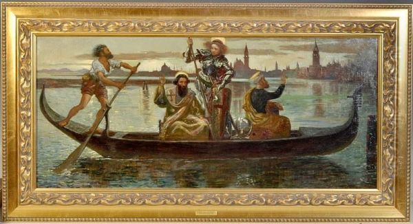 Return Of The Patron Saints To Venice - view 1