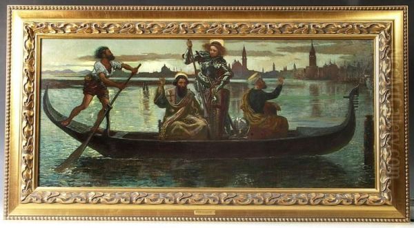 Return Of The Patron Saints To Venice - view 1