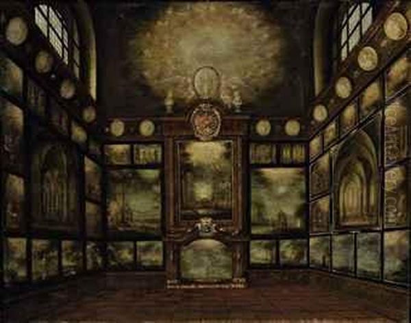 Interior Of A Picture Gallery In Dresden - view 1