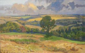 Paysage by Auguste Donnay