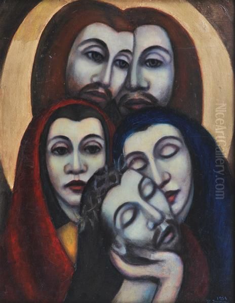 Christ And Followers - view 1