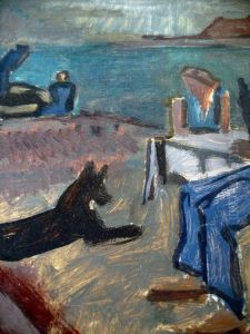 Figures And Sea